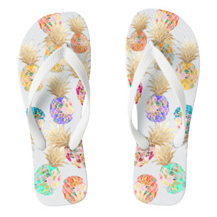Chanclas Patrón de piñas Aloha de PixDezines