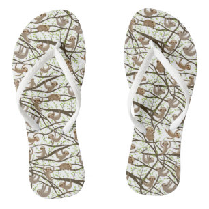 Chanclas Patrón de ranura sonriente