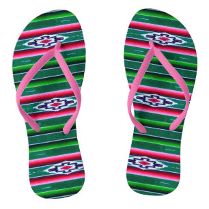 Chanclas Patrón de sarna mexicano