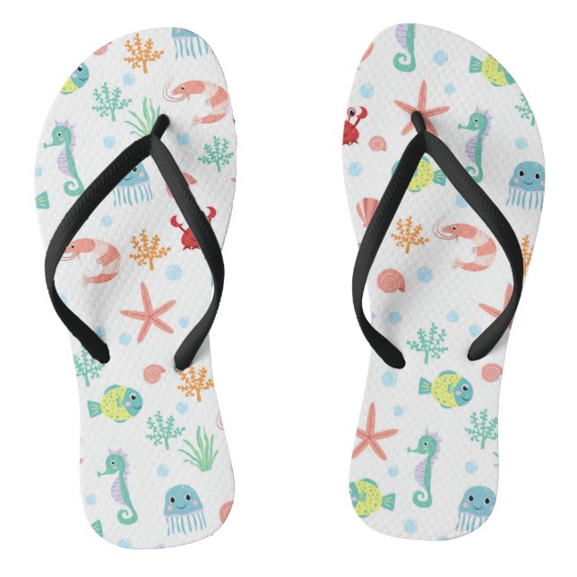 Chanclas patrón de Sea World (Plantilla)