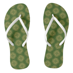 Chanclas Patrón de Shamrock Celta Gold
