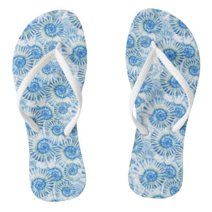 Chanclas Patrón de shell de diversión