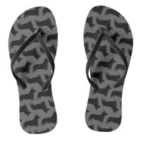 Patrón de siluetas de Corgi galés