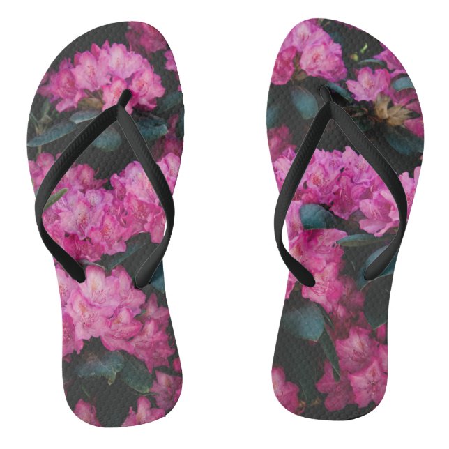 Chanclas Patrón de superficie floral-Fashion Decorativo abs (Plantilla)