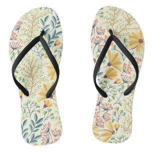 Chanclas Patrón de superficie floral - Papel de escritorio