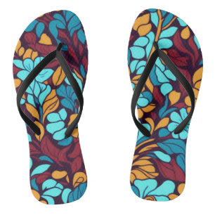 Chanclas Patrón de tela