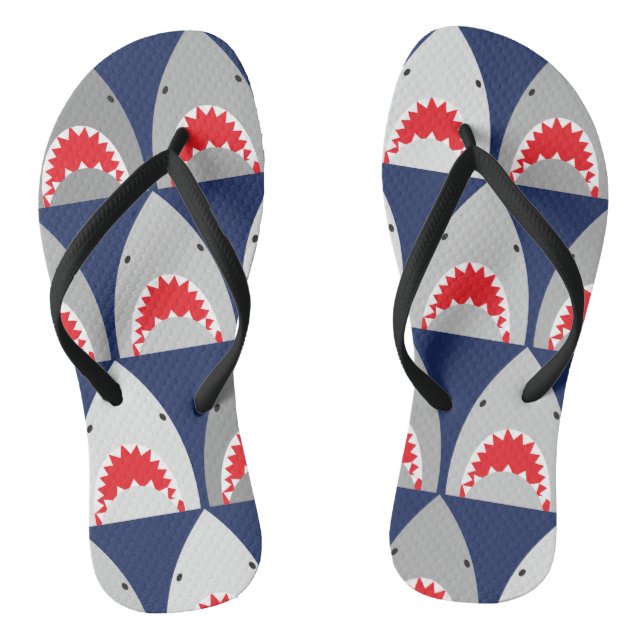 Chanclas Patrón de tiburón (Plantilla)