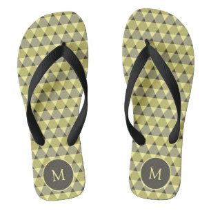 Chanclas Patrón de triángulos