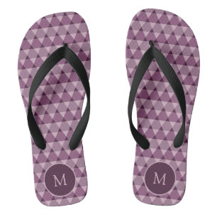 Chanclas Patrón de triángulos