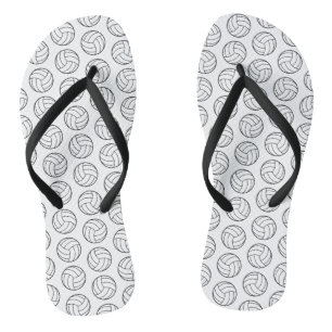 Chanclas Patrón de voleibol Imprimir PERSONALIZADO COLOR D