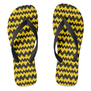 Chanclas Patrón de Zag de Charlie Brown