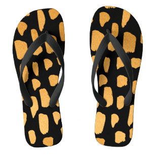 Chanclas Patrón dorado        