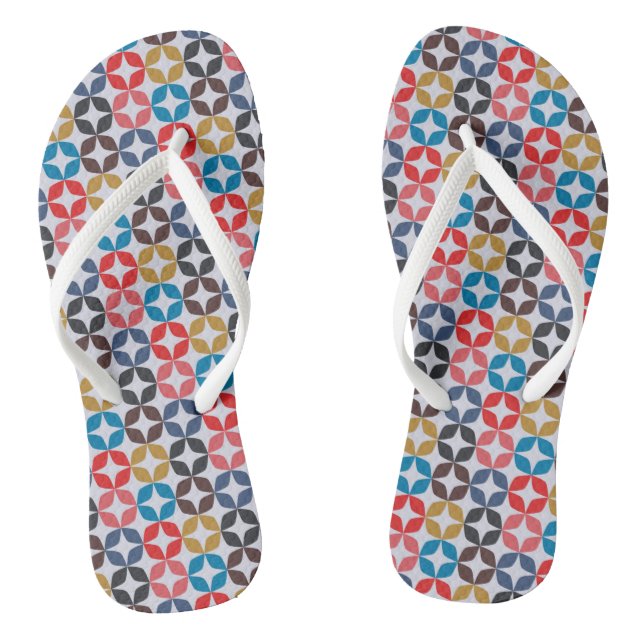 Chanclas Patrón Estrella de época retro (Plantilla)