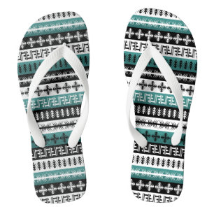 Chanclas Patrón étnico tribal