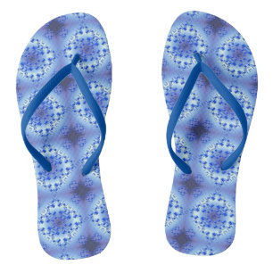 Chanclas patrón étnico tribal africano