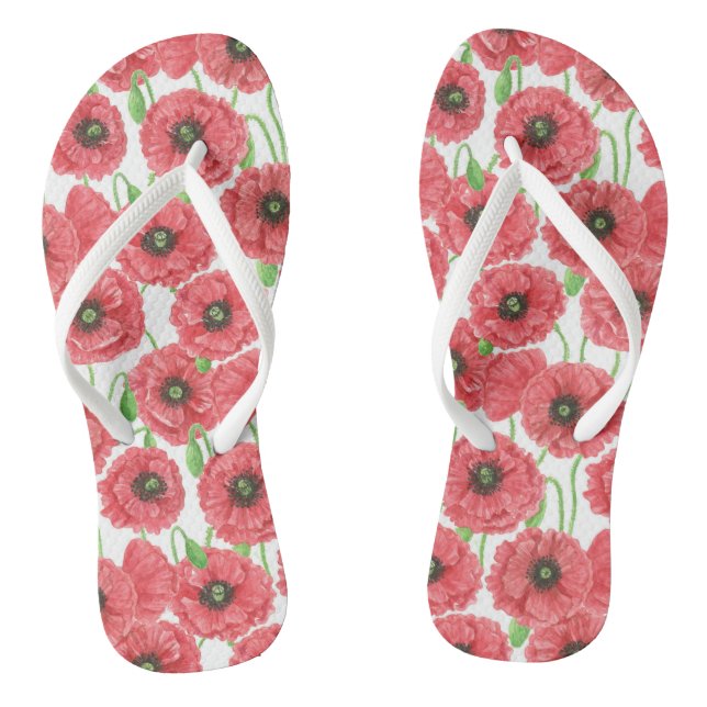 Chanclas Patrón floral de cachorros acuáticos (Plantilla)