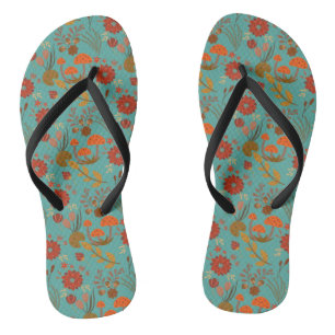Chanclas Patrón floral único