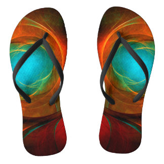 Chanclas Patrón Guay de Bella Artes de resumen moderno de o