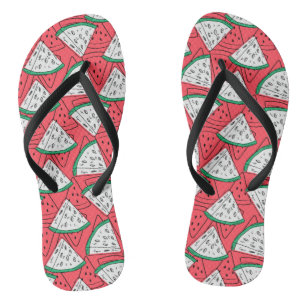 Chanclas Patrón ininterrumpido de frutas   Patrón de superf