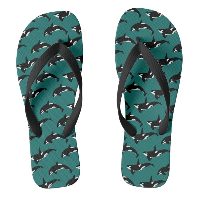 Chanclas Patrón Orca: Verde (Plantilla)