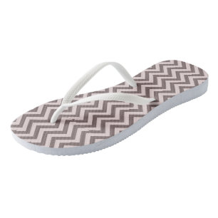 Chanclas patrón rosa ZigZag