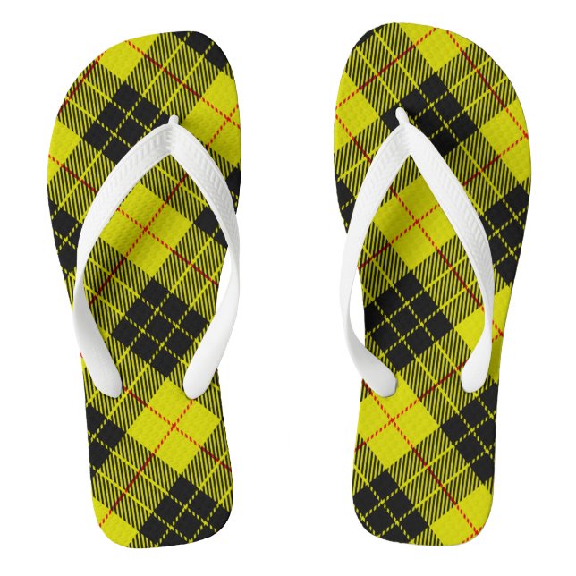 Chanclas Patrón tartán de MacLeod (Plantilla)
