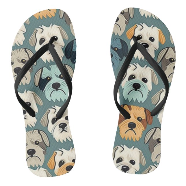 Chanclas Patrón Terrier de Yorkshire (Plantilla)