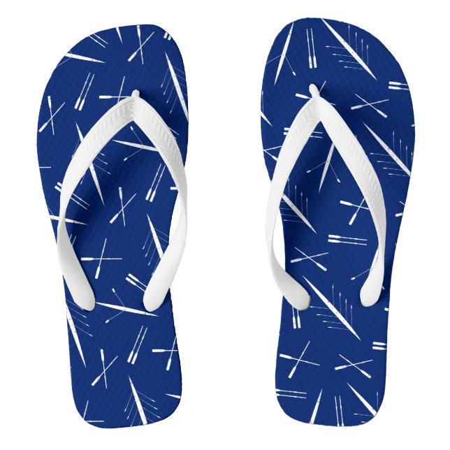 Chanclas Patronato De Rowing Club Navy Blue And White Scull (Plantilla)