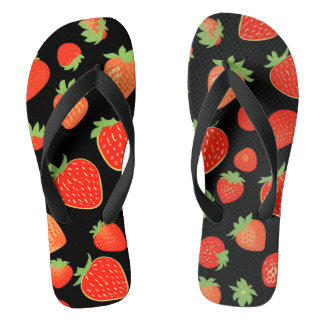 Chanclas Patrones de fresa