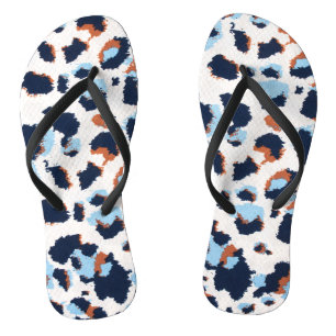 Chanclas Patrones de leopardo funky Zoo Animal Art F