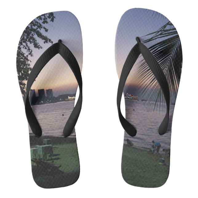 Chanclas Pattaya Beach Sunset... Chonburi (Tailandia) (Plantilla)