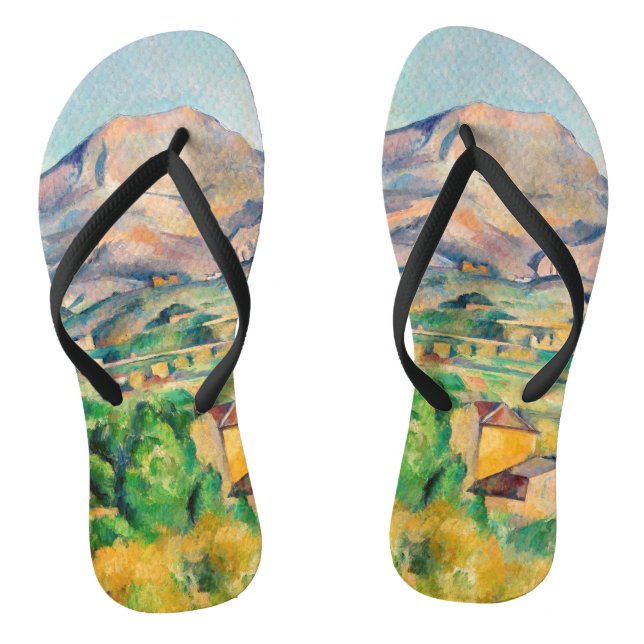 Chanclas Paul Cezanne - Mont Sainte-Victoire (Plantilla)