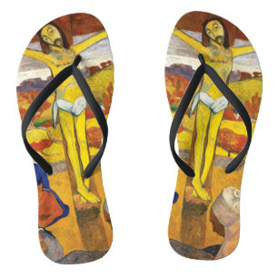 Chanclas Paul Gauguin El Cristo Amarillo Arte Antiguo Refin