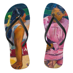 Chanclas Paul Gauguin - Mujeres tahitianas en la playa