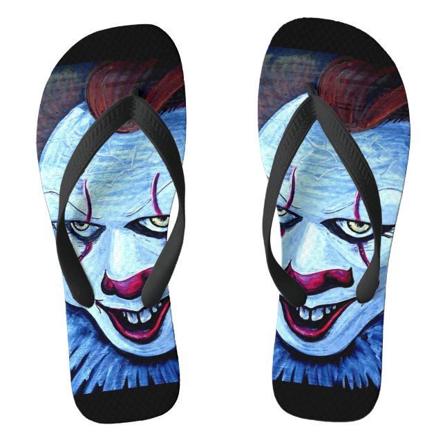 Chanclas Payaso: Flip Flops malvados (Plantilla)