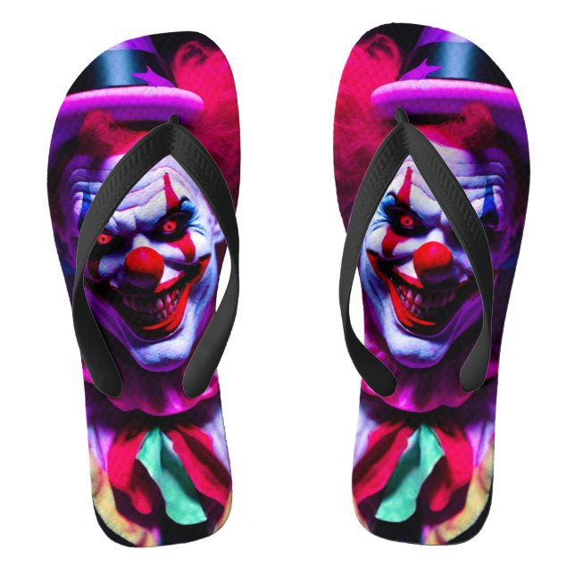 Chanclas payaso temible (Plantilla)