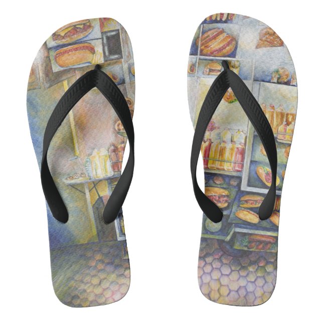 Chanclas Peligrosamente Cerca De La Diversión (Plantilla)