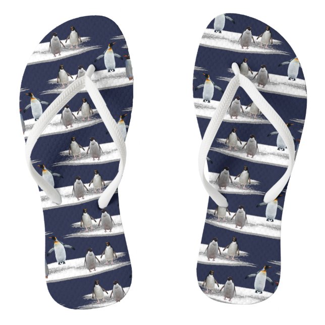 Chanclas Penguin Iceberg Party (Azul Marino) (Plantilla)