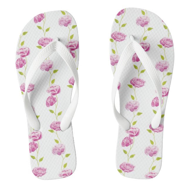 Chanclas Peonies en la Orangery (Plantilla)