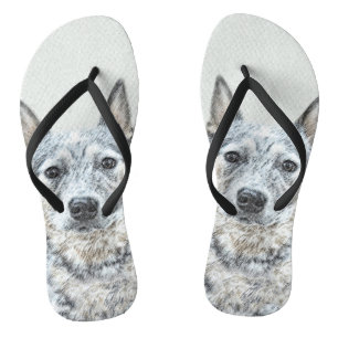 Chanclas Perro de ganado australiano - Arte de perro origin