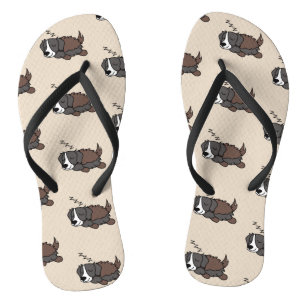 Chanclas Perro durmiente Pastor Australiano Pastor Animal L