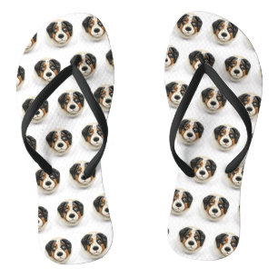 Chanclas Perro Pastor Australiano Inspirado en 3D