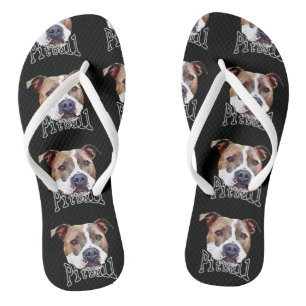 Chanclas Perro Pitbull