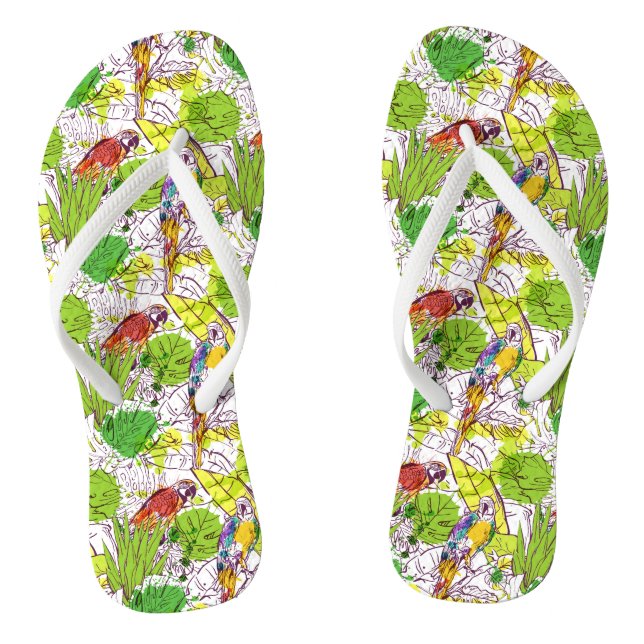 Chanclas Perros tropicales (Plantilla)