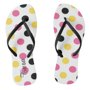Chanclas Personalizadas con Lunares Caprichosos