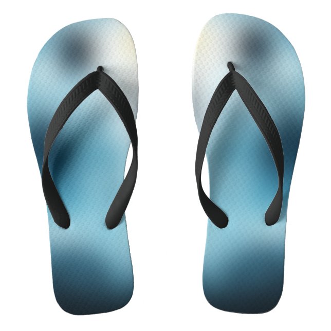 Chanclas Personalizado Azul Conservador Creado Flip Flops (Plantilla)