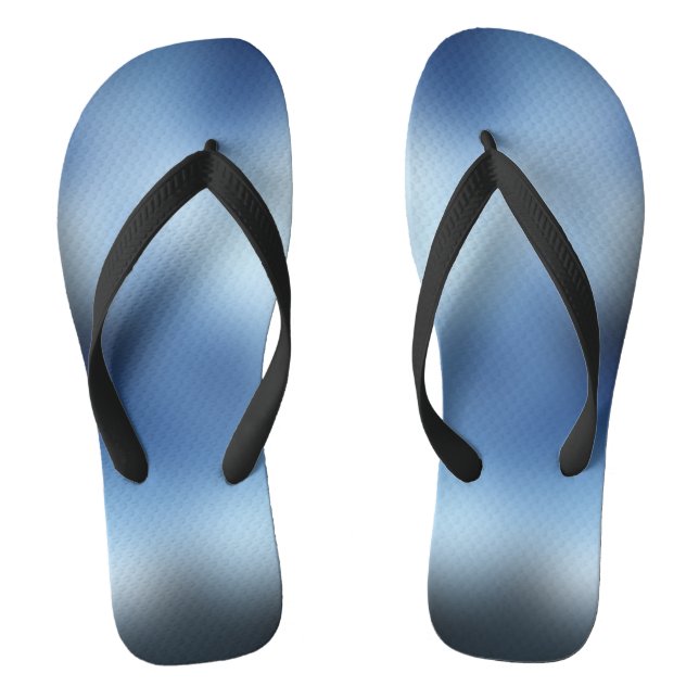 Chanclas Personalizado Azul Conservador Creado Flip Flops (Plantilla)
