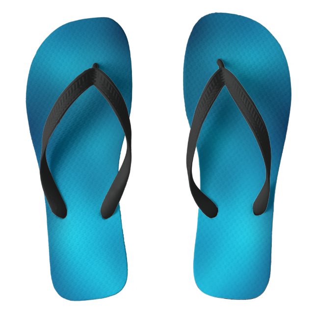 Chanclas Personalizado Azul Conservador Creado Flip Flops (Plantilla)