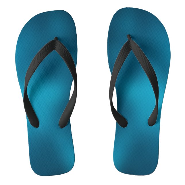 Chanclas Personalizado Azul Conservador Creado Flip Flops (Plantilla)