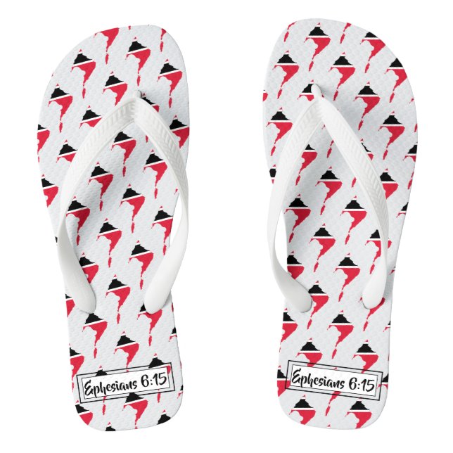 Chanclas PERSONALIZADO de las Escrituras Cristianas de TRIN (Plantilla)